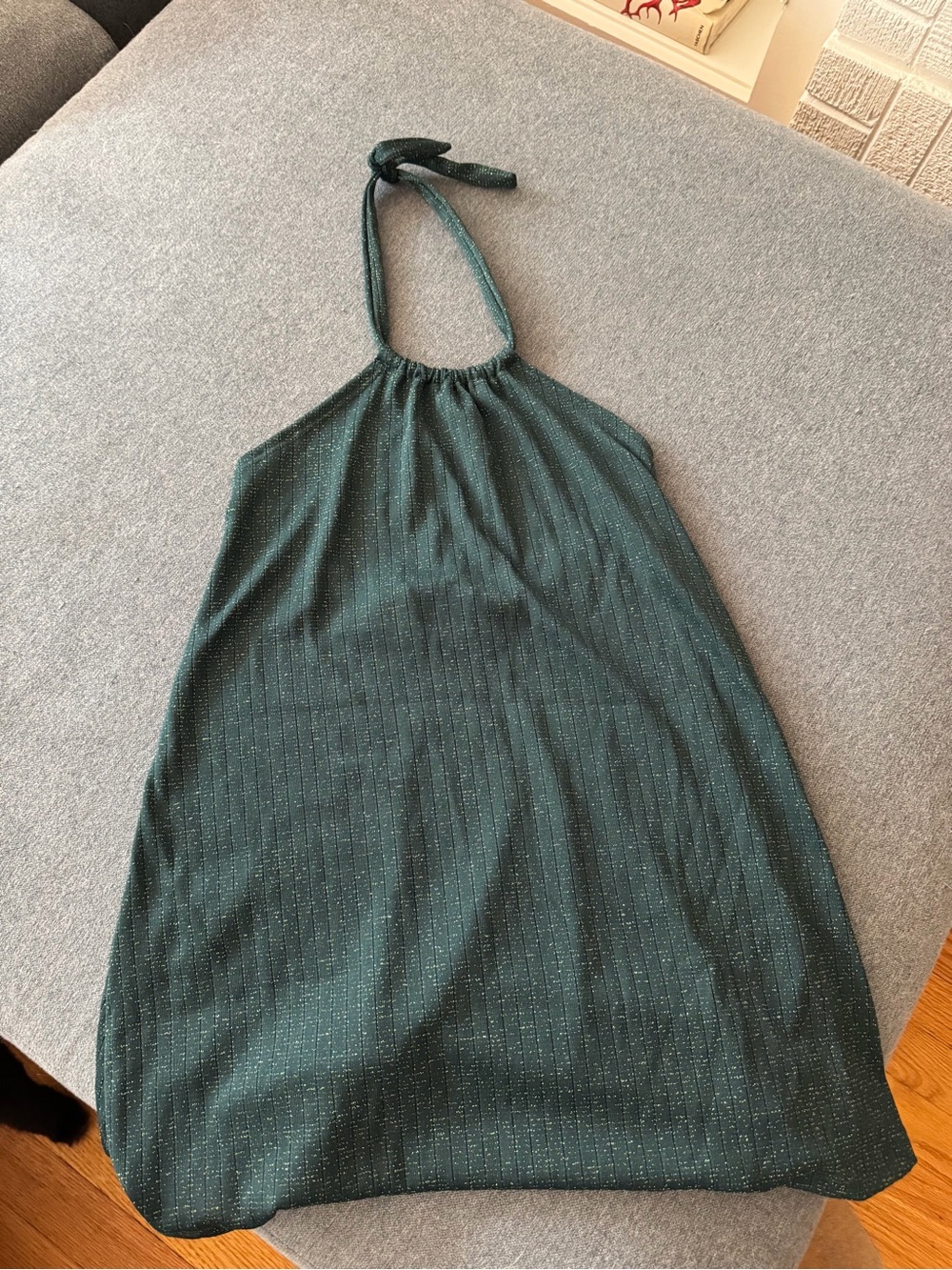 Skatie Stevie Mini Halter Dress in Firefly